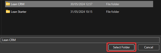 LCR Select Folder.webp