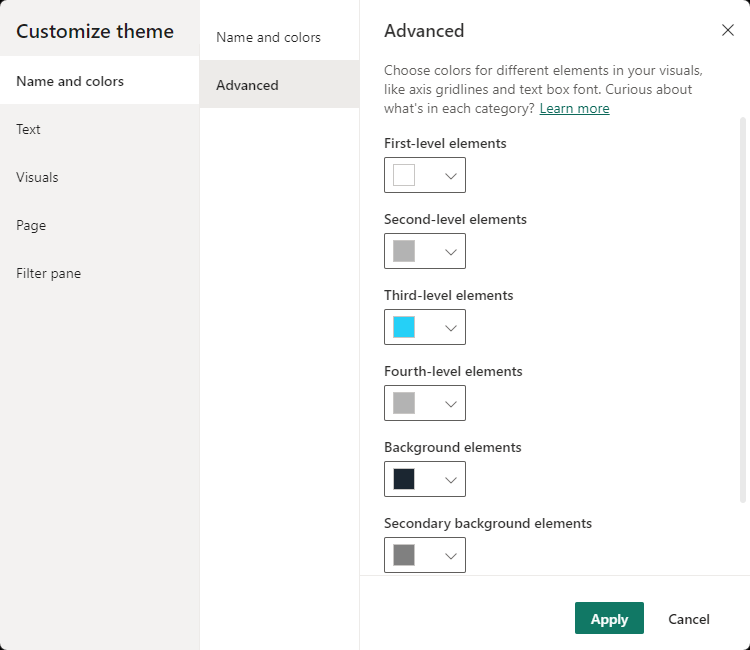 Foreground, Background Settings.webp